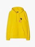 Żółta bluza z kapturem i nadrukiem - żółty - CROPP - small5