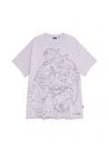Jasnofioletowa koszulka Dragon Ball - fioletowy - CROPP - small1