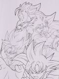 Jasnofioletowa koszulka Dragon Ball - fioletowy - CROPP - small2