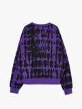 Bluza oversize z nadrukiem - fioletowy - CROPP - small6