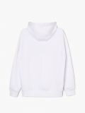 Felpa bianca con cappuccio e stampa - Bianco - CROPP - small6