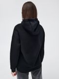 Czarna bluza z kapturem i nadrukiem - czarny - CROPP - small6