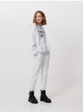 Bluza oversize Mickey Mouse - jasny szary - CROPP - small1