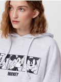 Bluza oversize Mickey Mouse - jasny szary - CROPP - small2