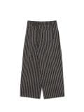 Hlače v črtah - črna - CROPP - small5