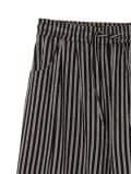 Hlače v črtah - črna - CROPP - small6