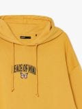 Żółta bluza z kapturem oversize - żółty - CROPP - small5