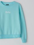 NŐI SZABADIDŐ FELSŐ - halványkék - CROPP - small6