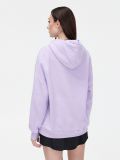 Fioletowa bluza z kapturem oversize - fioletowy - CROPP - small3