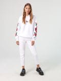Bluza z kwiatowym motywem - biały - CROPP - small2