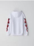 Bluza z kwiatowym motywem - biały - CROPP - small7