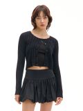 Ζακέτα - ΜΑΥΡΟ - CROPP - small1