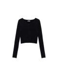 Ζακέτα - ΜΑΥΡΟ - CROPP - small2
