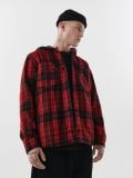 Camicia con cappuccio - Rosso - CROPP - small1