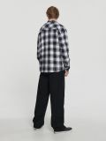 Czarno-biała koszula w kratę - czarny - CROPP - small4