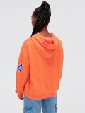 Pomarańczowa bluza z kapturem - pomarańczowy - CROPP - small3