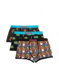 3 pack bokserek Scooby Doo - niebieski - CROPP - small1