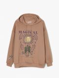 Bluza z nadrukami - beżowy - CROPP - small4