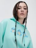 Bluza z kapturem oversize Pokémon - niebieski - CROPP - small1