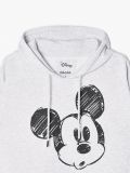 Szara bluza z kapturem Mickey Mouse - jasny szary - CROPP - small5