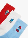 3 pack skarpetek ze Smerfami - wielobarwny - CROPP - small2