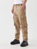 Spodnie cargo loose - beżowy - CROPP - small2
