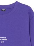 Kirjaga T-särk - indigo - CROPP - small3
