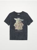 Koszulka oversize The Mandalorian - szary - CROPP - small1