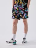 Szorty kąpielowe Rick and Morty - czarny - CROPP - small1