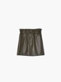 Spódnica z talią paperbag - zielony - CROPP - small4
