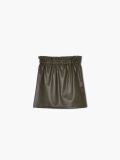 Spódnica z talią paperbag - zielony - CROPP - small6