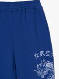 Niebieskie dresowe joggery z motywem smoka - granatowy - CROPP - small5