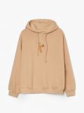 Bluza z kapturem Bambi - beżowy - CROPP - small4