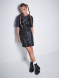 Vestito in ecopelle - Nero - CROPP - small1