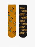 2 pack skarpet Scooby Doo - brązowy - CROPP - small1