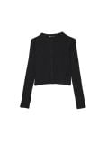 Czarny kardigan z guzikami - czarny - CROPP - small2