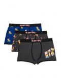 Pack de 3 bóxeres Ed, Edd n Eddy - Azul - CROPP - small1