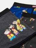 Pack de 3 bóxeres Ed, Edd n Eddy - Azul - CROPP - small2