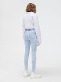Jeansy skinny z wysokim stanem - niebieski - CROPP - small3