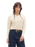 Lihtne džemper - cream - CROPP - small1