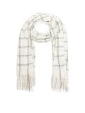 Sciarpa a quadri - Beige - CROPP - small1