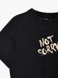 Koszulka oversize z nadrukiem - szary - CROPP - small3