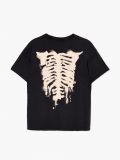 Koszulka oversize z nadrukiem - szary - CROPP - small2