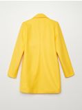 Zweireihiger Oversize-Mantel - Gelb - CROPP - small6