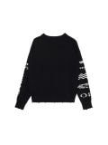 Džemper s printom - crno - CROPP - small5