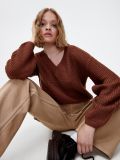 Maglione - marrone scuro - CROPP - small1