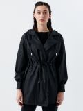Parka z kapturem - czarny - CROPP - small1