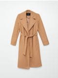 Płaszcz oversize - brązowy - CROPP - small4