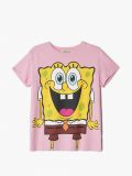 Tricou cu imprimeu SpongeBob SquarePants - roz-pastel - CROPP - small3