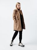 Parka z kapturem - beżowy - CROPP - small1